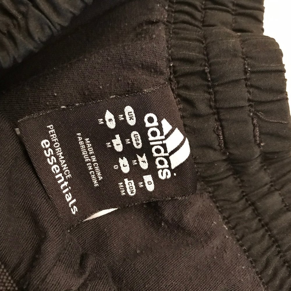 Adidas Black Track Pants Size Medium - Picture 7 of 7